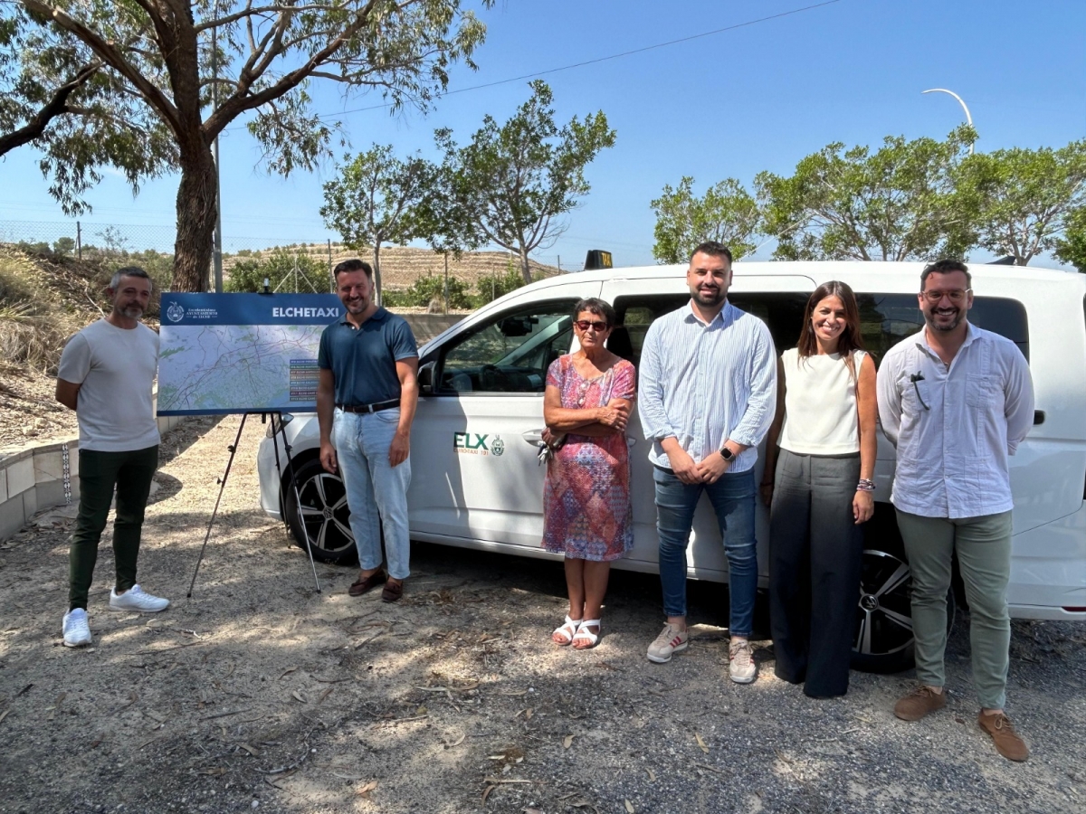 El servicio municipal de Elche Taxi a pedanías restablece su actividad