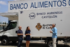 El Banco de Alimentos de Castelló mejora su capacidad logística con la incorporación de un nuevo camión