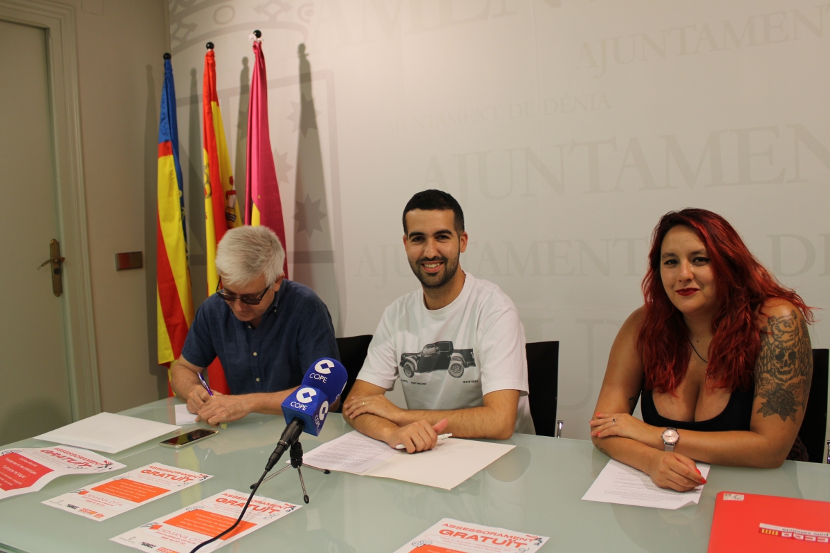 Dénia y CCOO activan un servicio de asesoramiento laboral y sobre alquiler para jóvenes y personas en riesgo de exclusión