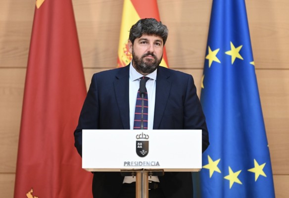 López Miras anuncia que la Región recurrirá a la Justicia para frenar la financiación singular de Cataluña