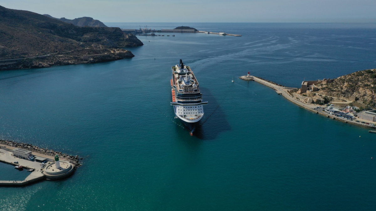 Cartagena recibe el mayor desembarco de cruceristas del verano: 9.000 turistas en tres escalas