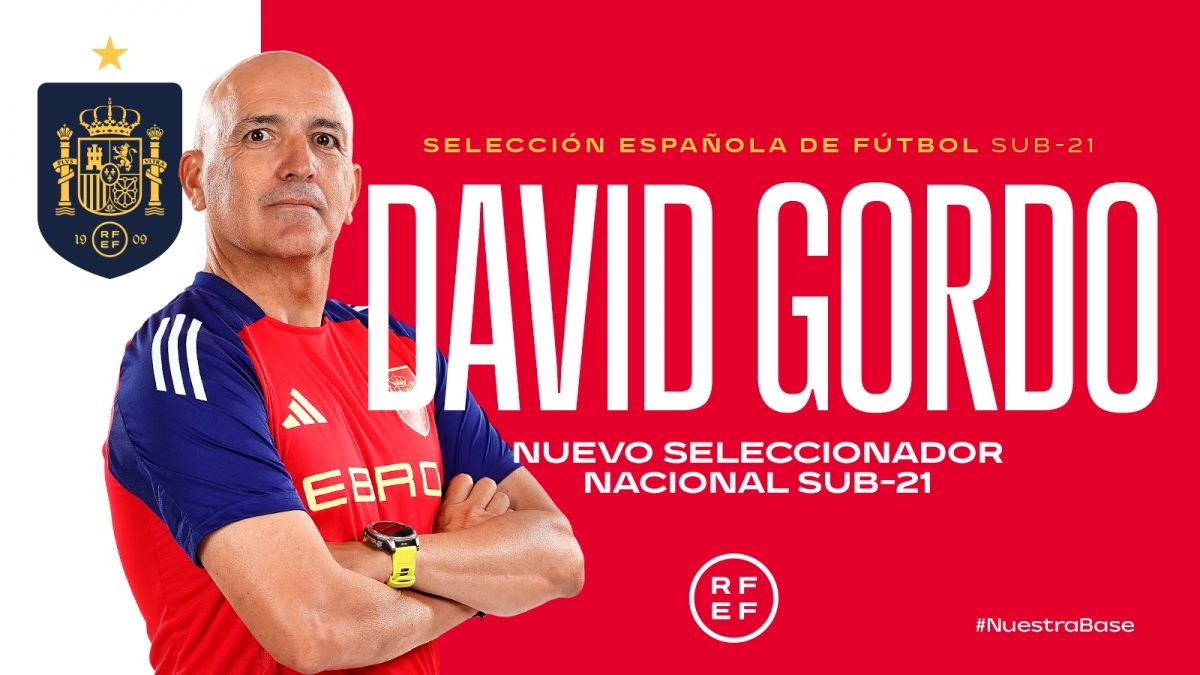 David Gordo, nuevo seleccionador sub-21