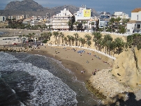 Prohibido el baño en la Cala de Mal Pas de Benidorm por contaminación biológica