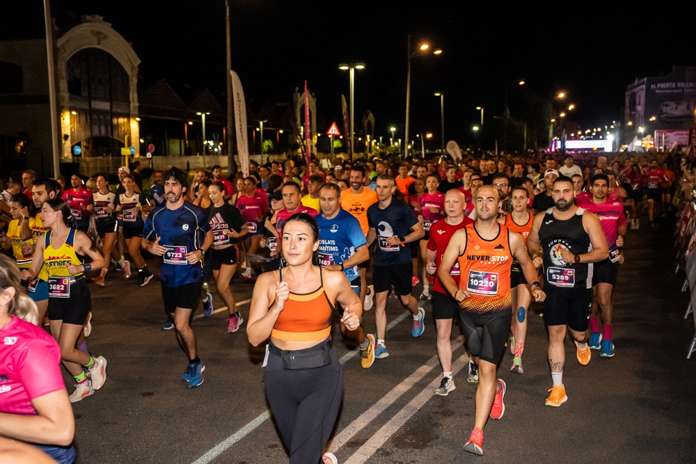 La 15K Nocturna de València alcanza los diez mil inscritos y estrenará trazado
