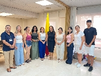 Castelló recupera la oficina itinerante de la embajada de Colombia cinco años después