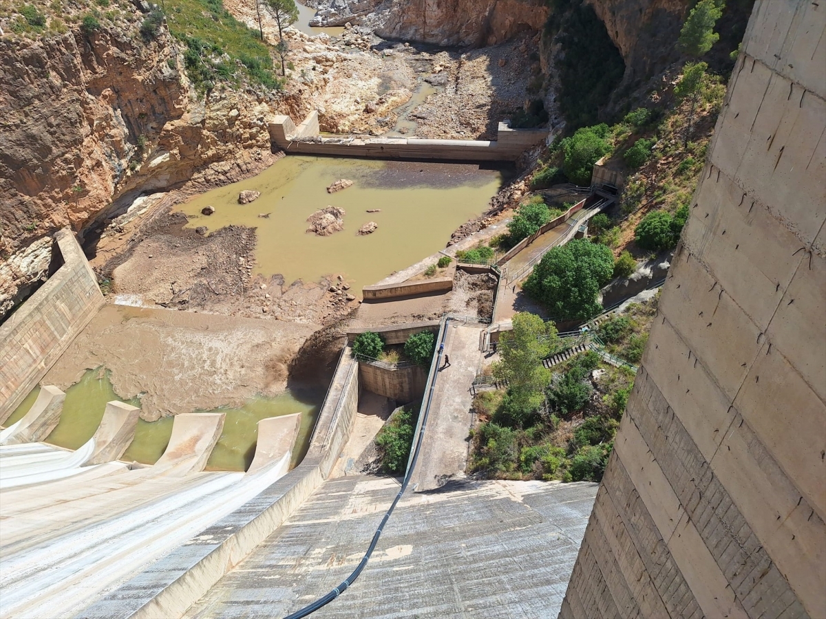 La toma de riego de presa de Forata vuelve a estar operativa y permitirá asumir las lluvias 