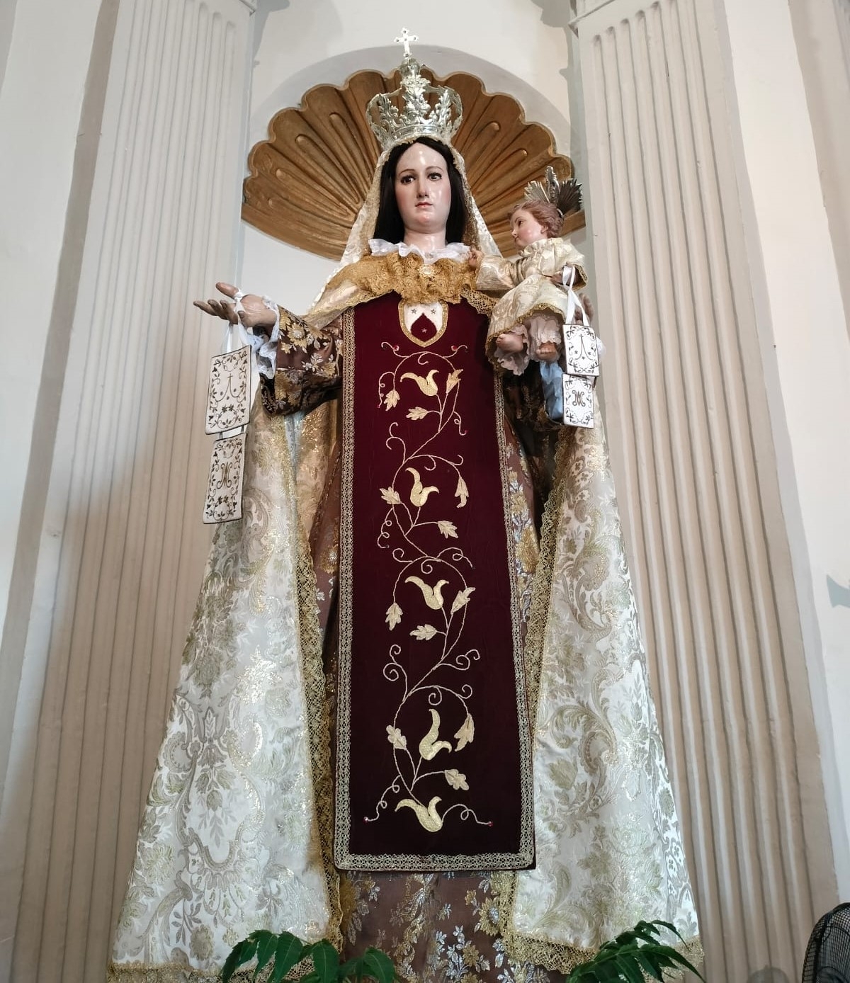 La Virgen del Carmen de Cartagena.
