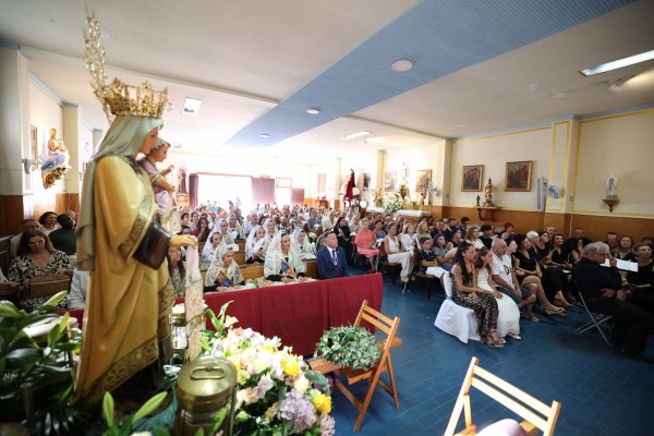 Burriana honra a la Virgen del Carmen con una misa solemne y una emotiva procesión marinera