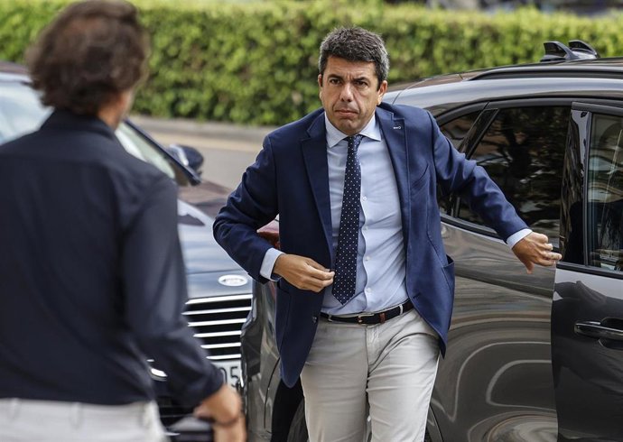 El president de la Generalitat, Carlos Mazón, en una imagen de archivo - 