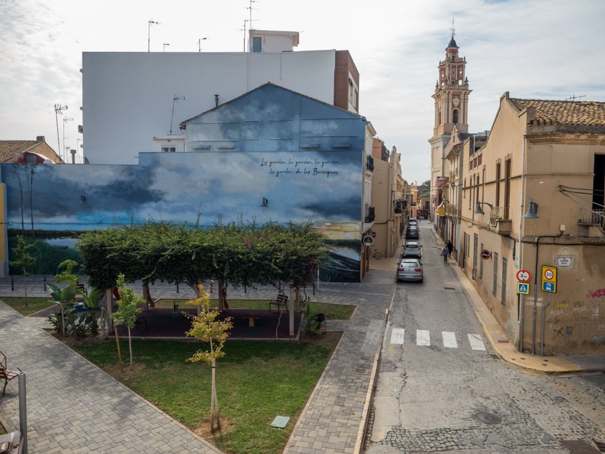 Catarroja reanuda la transformación del barrio de Les Barraques, paralizada por la Dana