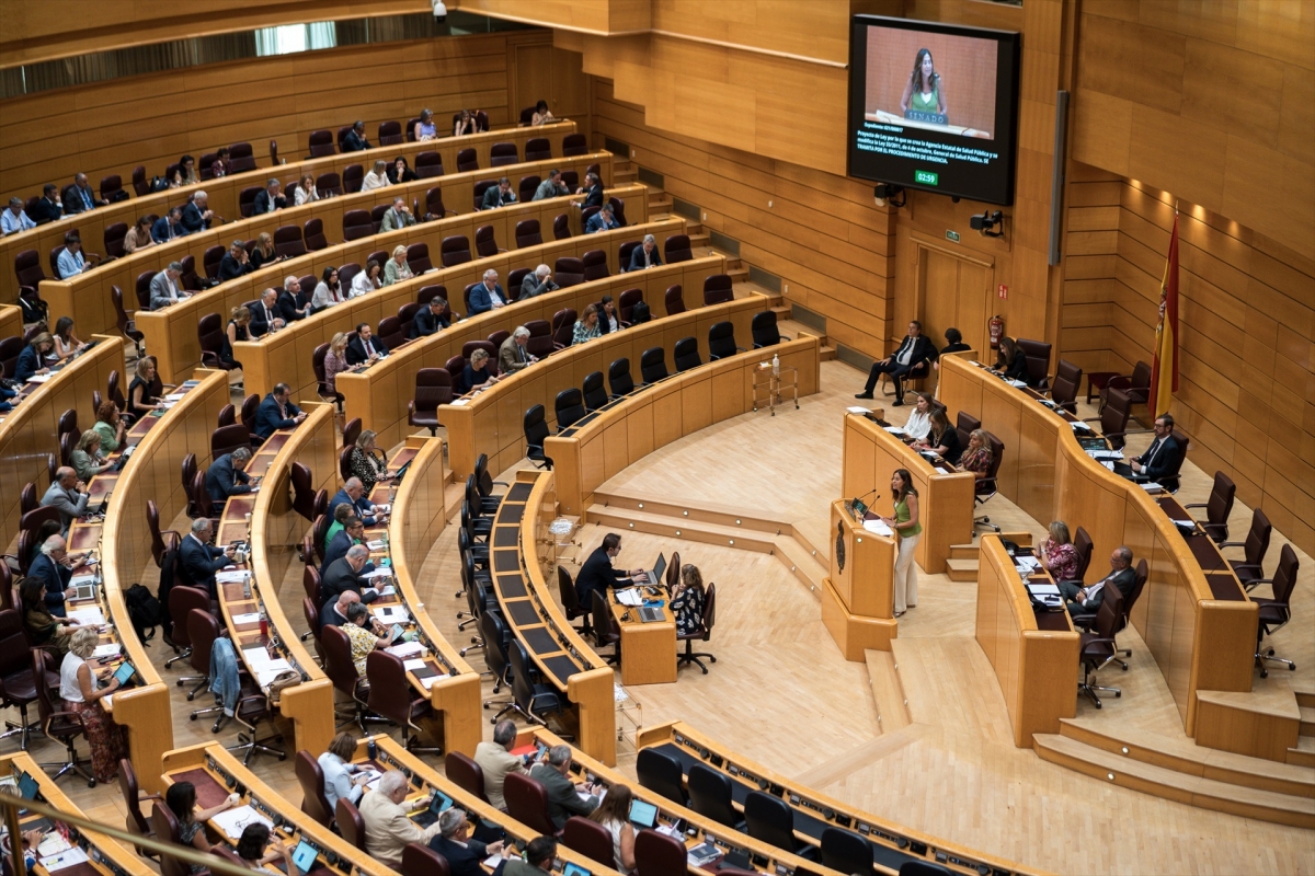 El Senado aprueba la creación de la Agencia Estatal de Salud Pública con enmiendas del PP y la devuelve al Congreso