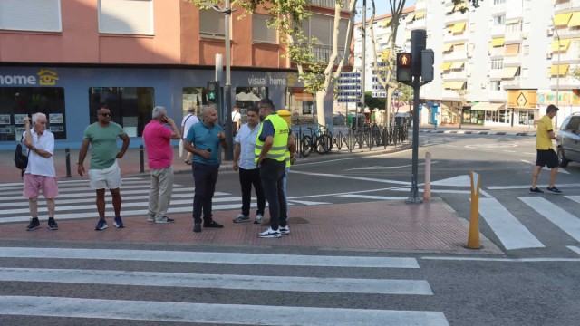 Benidorm mejora la señalización horizontal y la seguridad vial en todo el término municipal