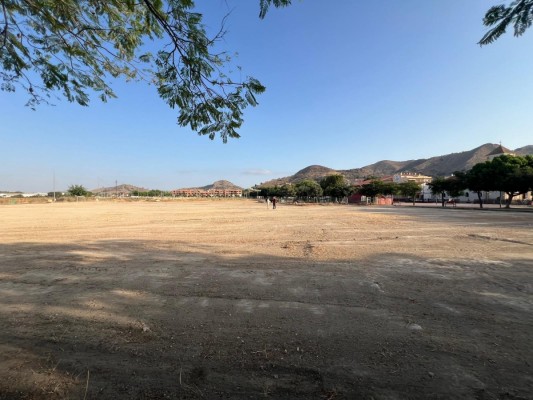 Desbrozan y retiran los residuos de un solar de 5.800 m² en Cobatillas