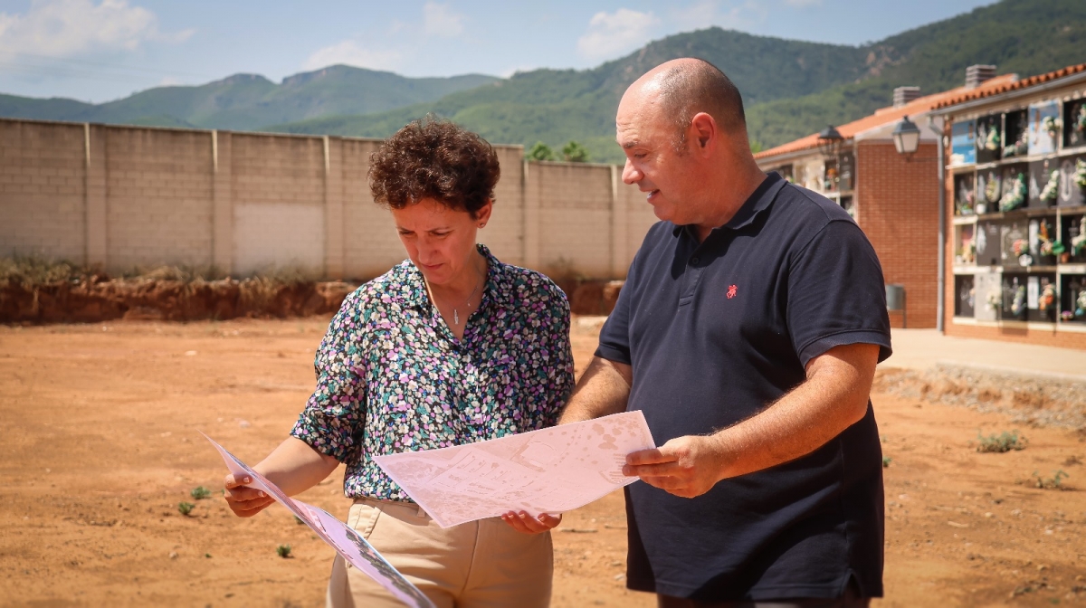 Onda invierte 600.000 euros en la construcción de más de 470 nuevos nichos en el cementerio