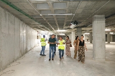 Lorca estrenará en septiembre el nuevo aparcamiento disuasorio de la calle Ángela Ruiz con 176 plazas