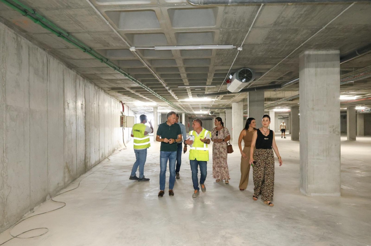 Lorca estrenará en septiembre el nuevo aparcamiento disuasorio de la calle Ángela Ruiz con 176 plazas