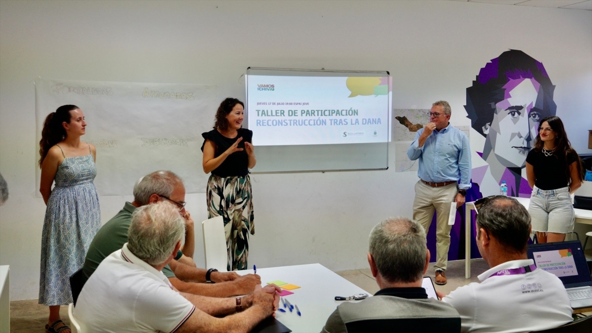 Chiva pone en marcha un proceso de participación ciudadana para recibir propuestas sobre la reconstrucción