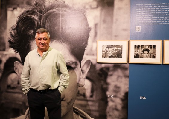 Gervasio Sánchez, 25 años batallando por contar las 'Vidas minadas' a través del fotoperiodismo