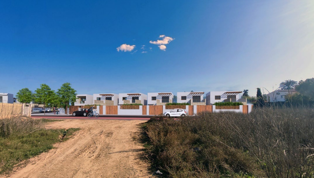 Así quedaría el sector de 90.000 metros de Balsares en Elche, colmatando su desarrollo: potenciales 181 viviendas