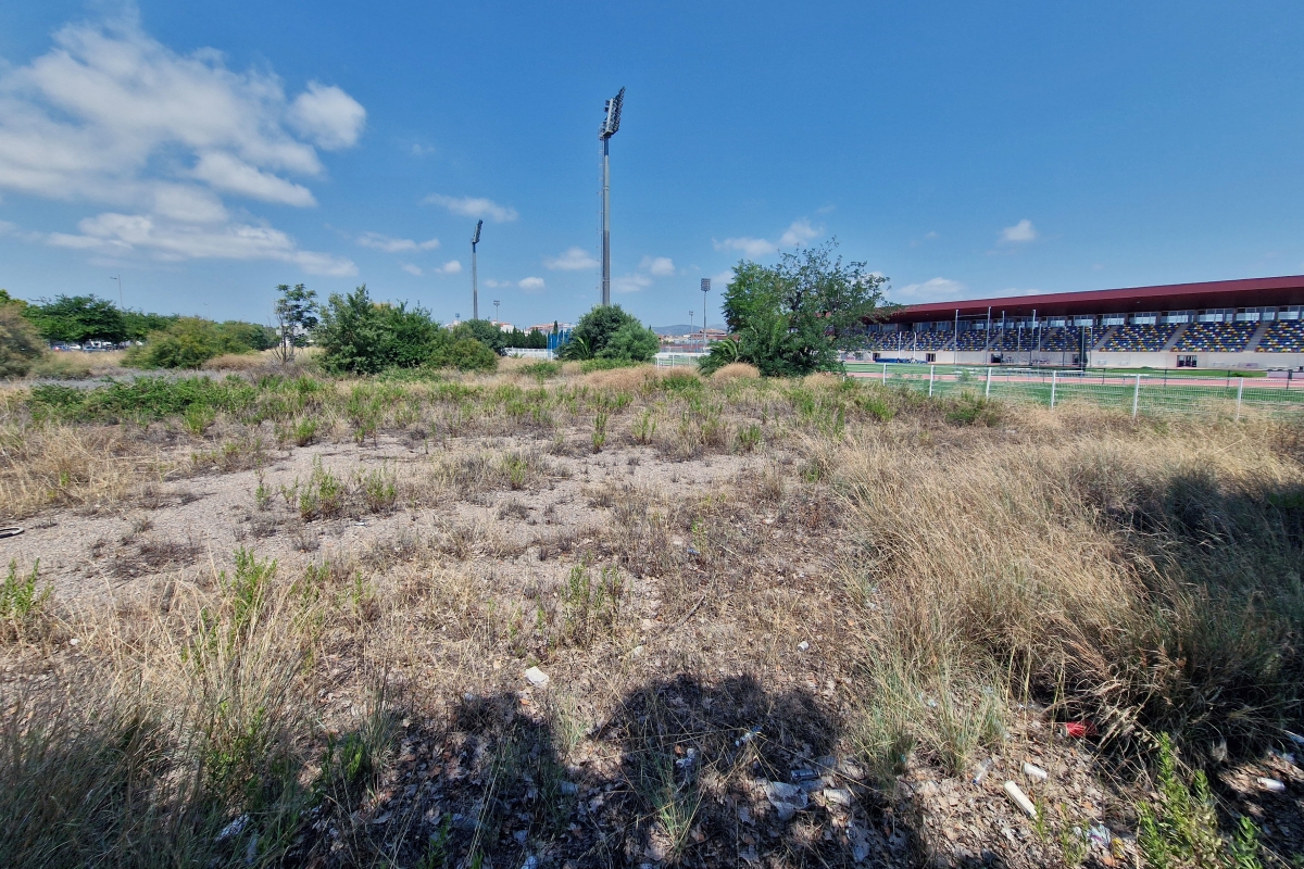 El Ayuntamiento prevé en el futuro ampliar el complejo deportivo de Gaetà Huguet.