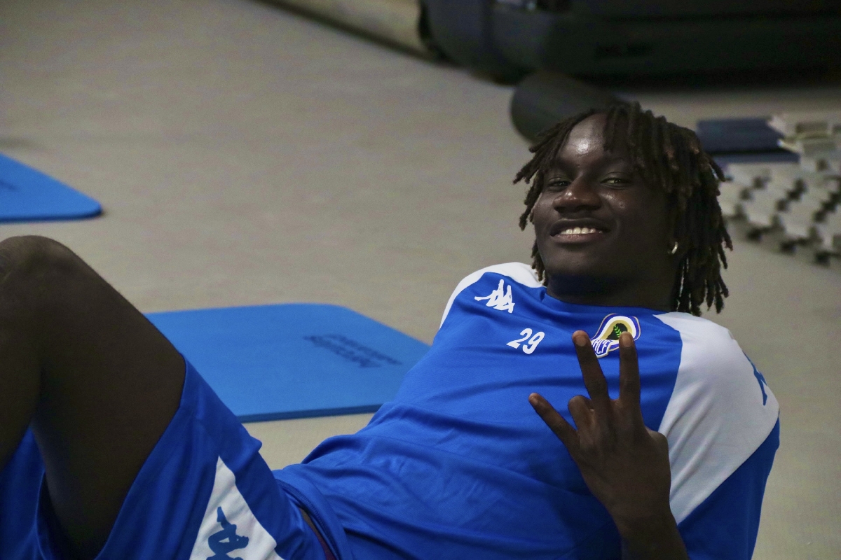 Dapaah, futbolista del Hércules CF - Foto: PLAZA Dapaah, futbolista del Hércules CF