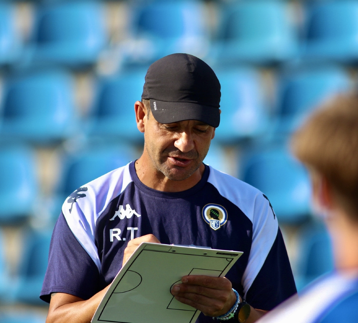 Rubén Torrecilla, entrenador del Hércules CF - Foto: PLAZA Rubén Torrecilla, entrenador del Hércules CF