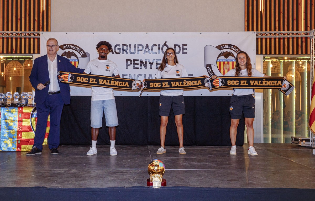 El Valencia CF, presente en la XXIX Convención de Peñas Valencianistas