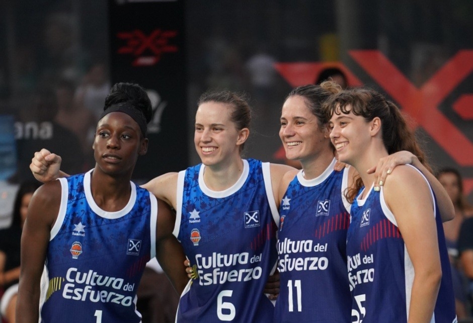 Valencia Basket 3x3 se cuela en el podio del WS Qualifier de Badalona