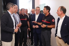 Mazón visita el nuevo Consorcio de Bomberos de Alicante: "Hay que invertir en equipo e instalaciones"
