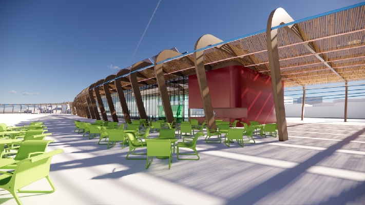 Así será la nueva estación soterrada de autobuses de Murcia: luz natural y un diseño como 