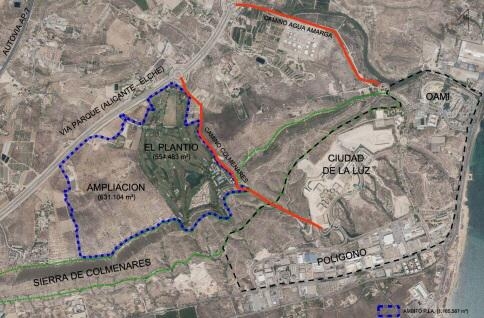Alicante da vía libre a la ampliación de ‘El Plantío’: hotel, colegio y 631.104 m² en pistas deportivas