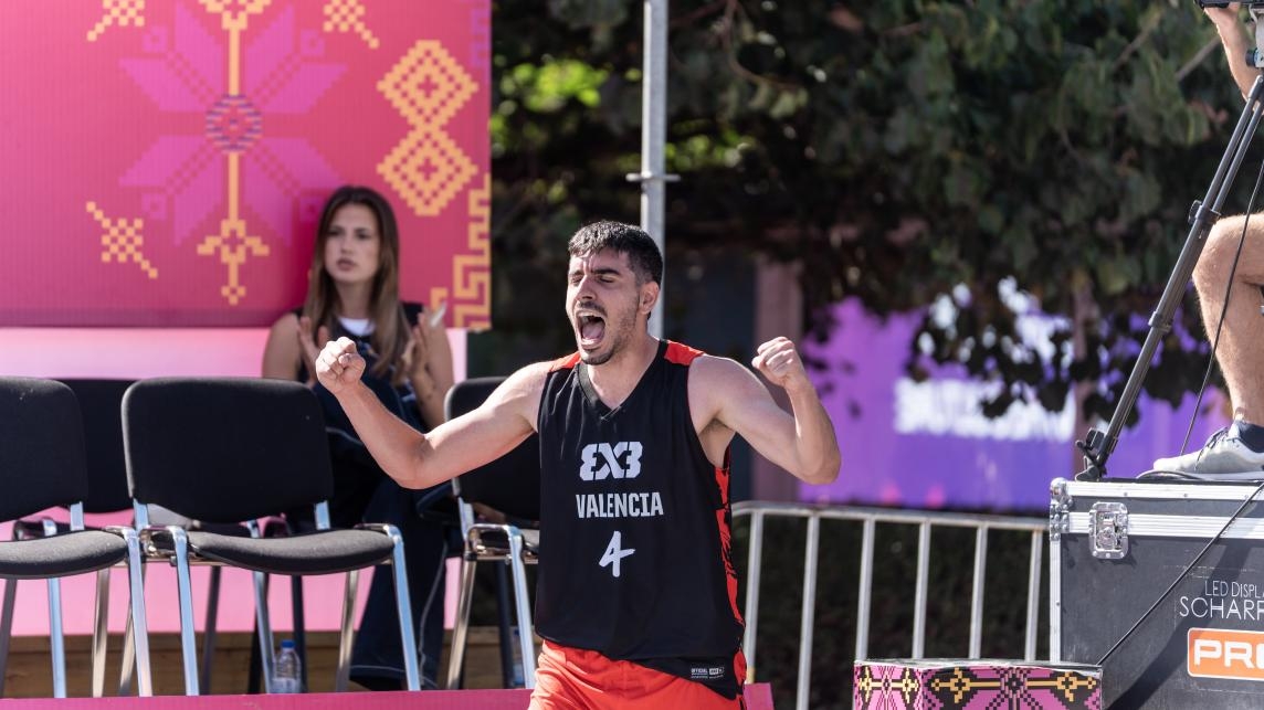 Valencia Basket 3x3 firma un hito histórico en Pristina y se clasifica para el World Tour de Lausanne