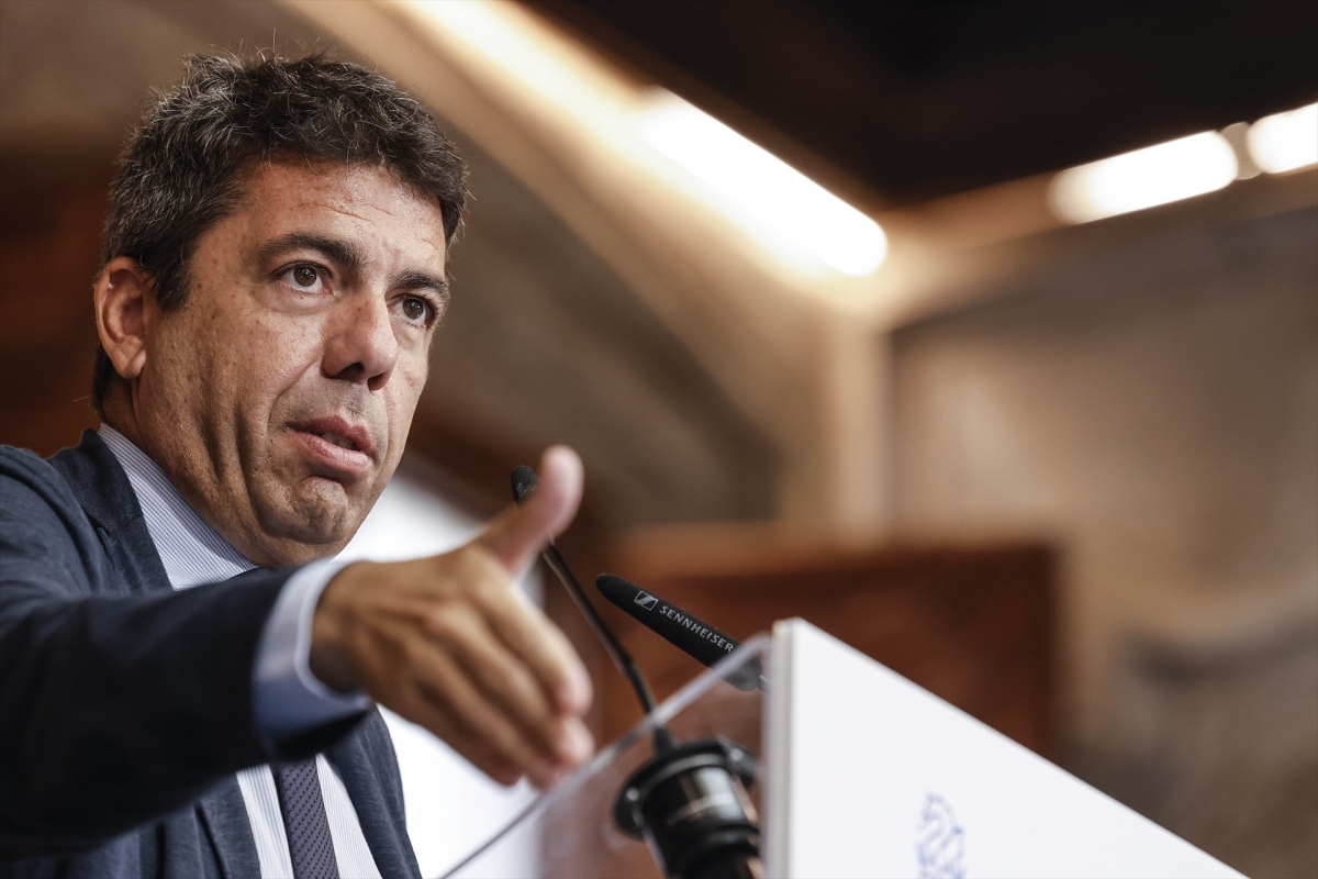 El president de la Generalitat, Carlos Mazón.