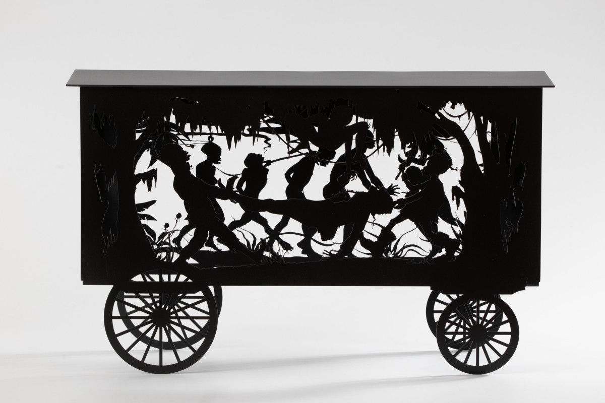 The Katastwof Karavan (maquette), 2017. MACA. Colección Michael Jenkins y Javier Romero. - The Katastwof Karavan (maquette), 2017. MACA. Colección Michael Jenkins y Javier Romero.