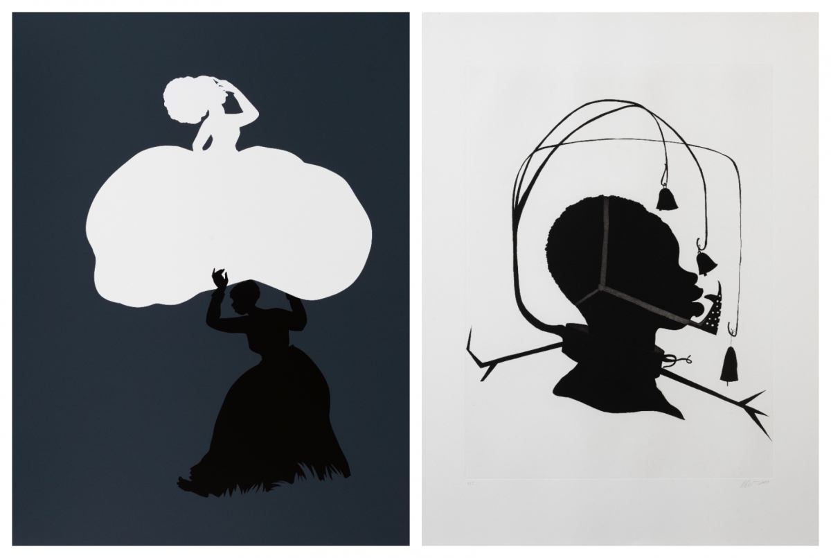 The Emancipation Aproximation Scene #18 (2000) y Restraint (2009). MACA. Colección Michael Jenkins y Javier Romero. - The Emancipation Aproximation Scene #18 (2000) y Restraint (2009). MACA. Colección Michael Jenkins y Javier Romero.