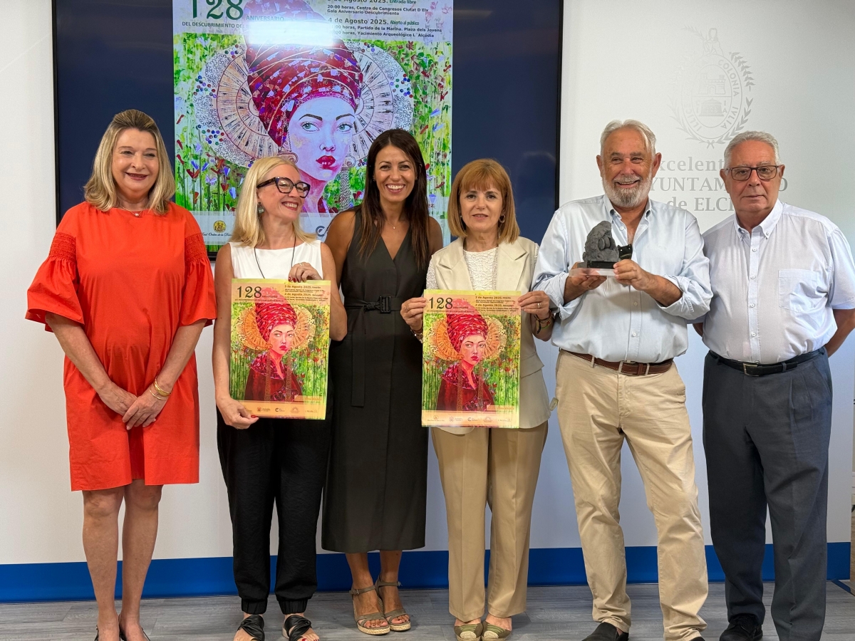 Elche celebra el 128 aniversario del hallazgo de la Dama los próximos 3 y 4 de agosto