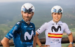 Valverde disputa esta semana la Colina Triste de mountain bike en Burgos