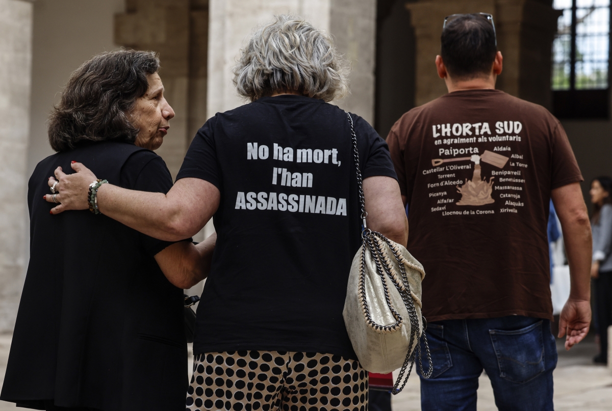 Comarca y empresa | Las víctimas de la Dana reclaman en la Diputación de Valencia una reconstrucción emocional: "No todo se arregla con ladrillos"