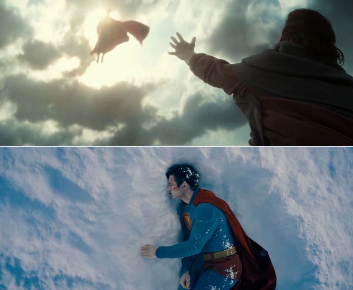 Frente al Dios encarnado de Zack Snyder, James Gunn nos muestra a un humano con capa. - Frente al Dios encarnado de Zack Snyder, James Gunn nos muestra a un humano con capa.