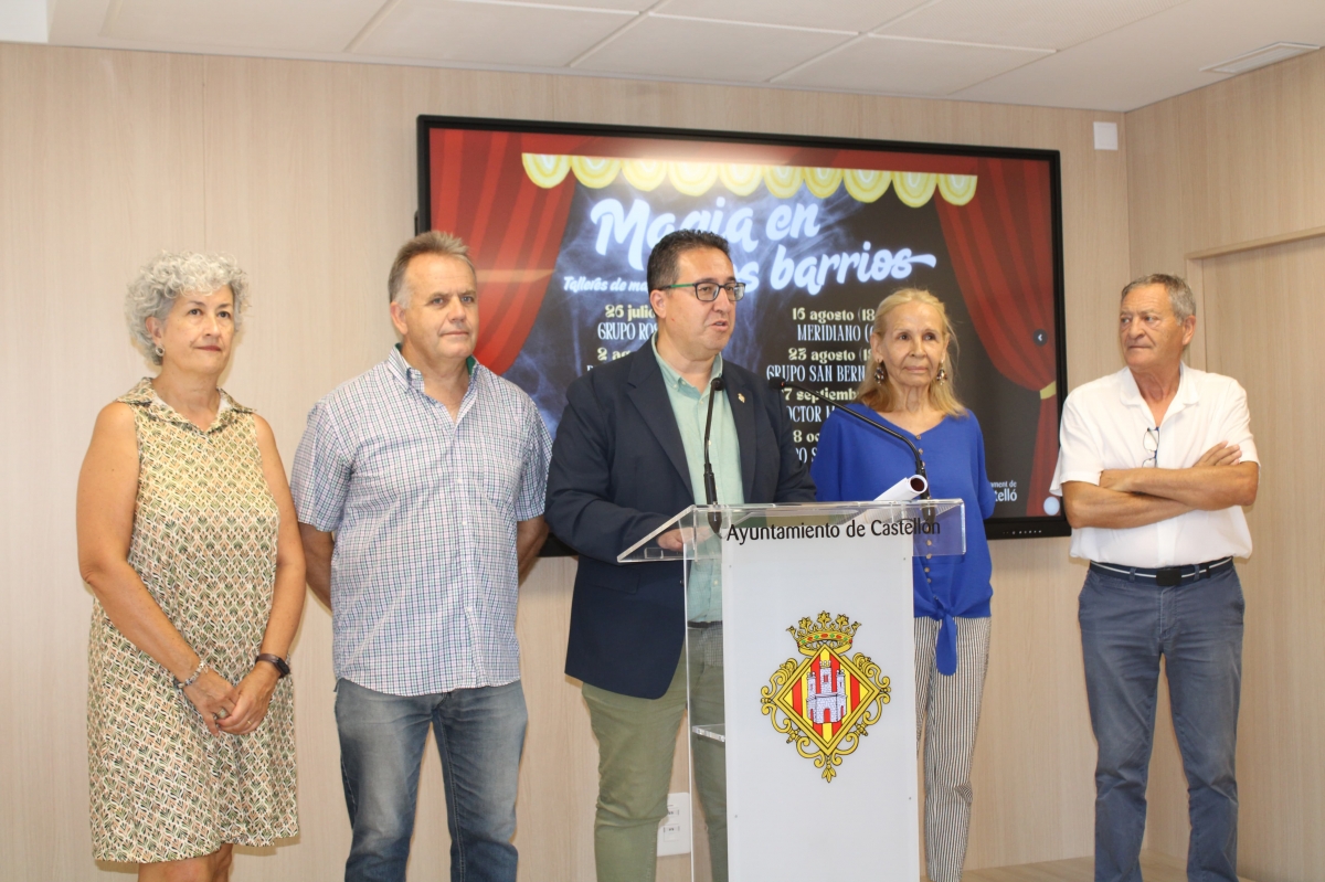 Castelló lleva la magia a los barrios con 10 talleres dirigidos a niños de hasta 12 años