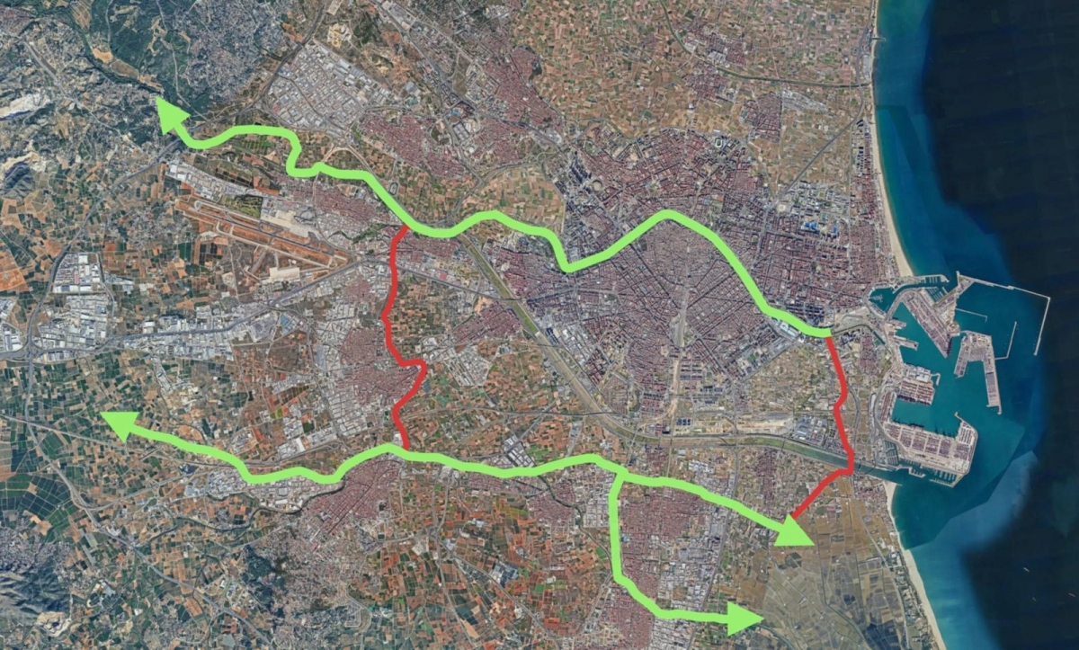 Comunitat Valenciana | Un parque recorrerá las riberas del Turia y el Poyo en 35 km como defensa antiinundaciones