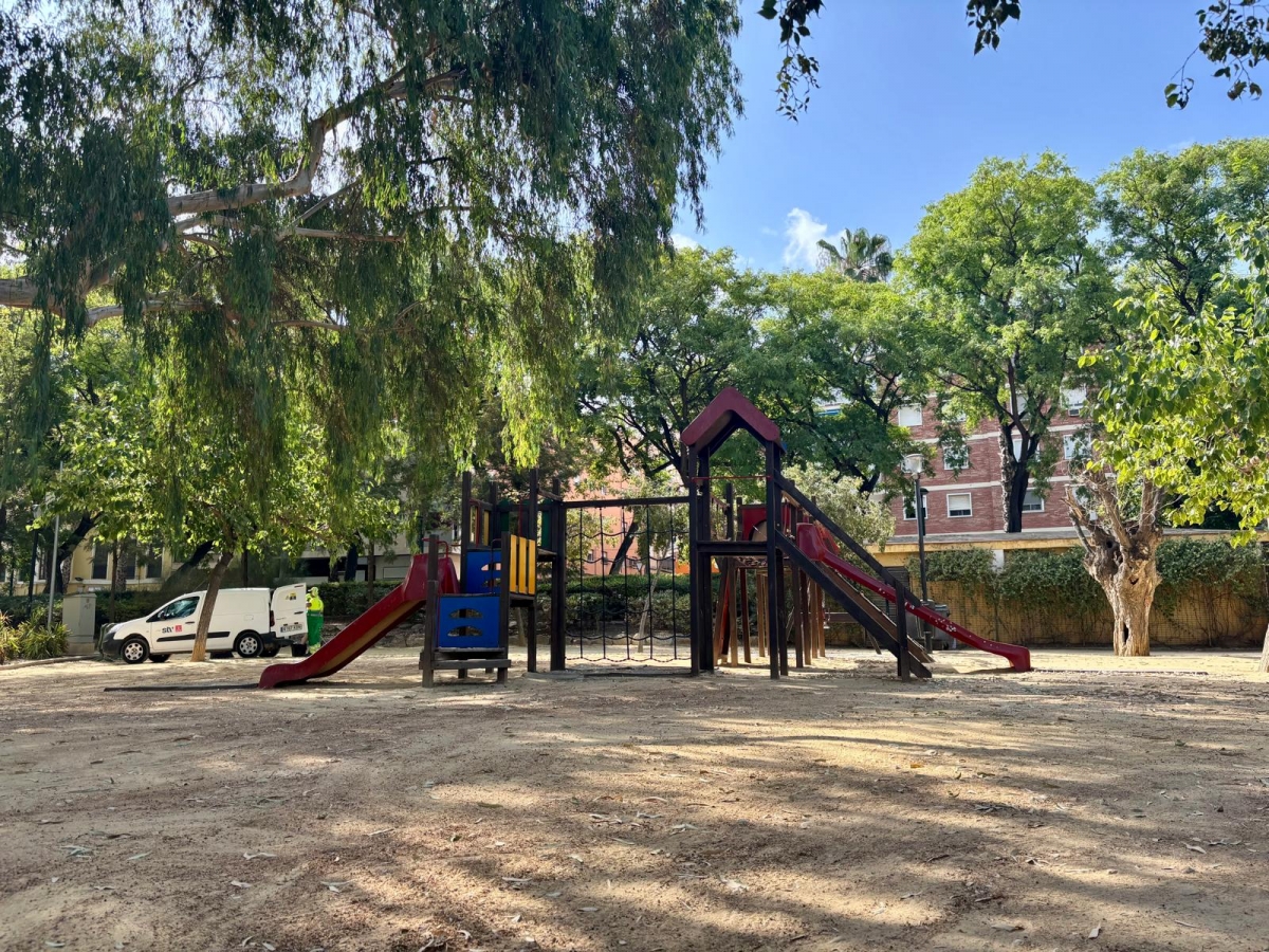 Un jardín de Murcia.