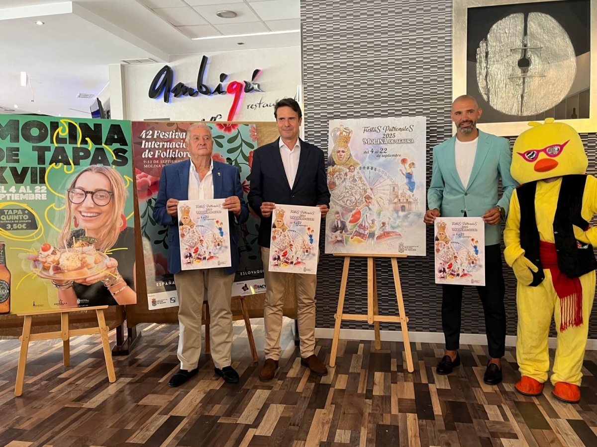 Molina de Segura celebra sus Fiestas Patronales del 4 al 22 de septiembre: estas son todas las actividades
