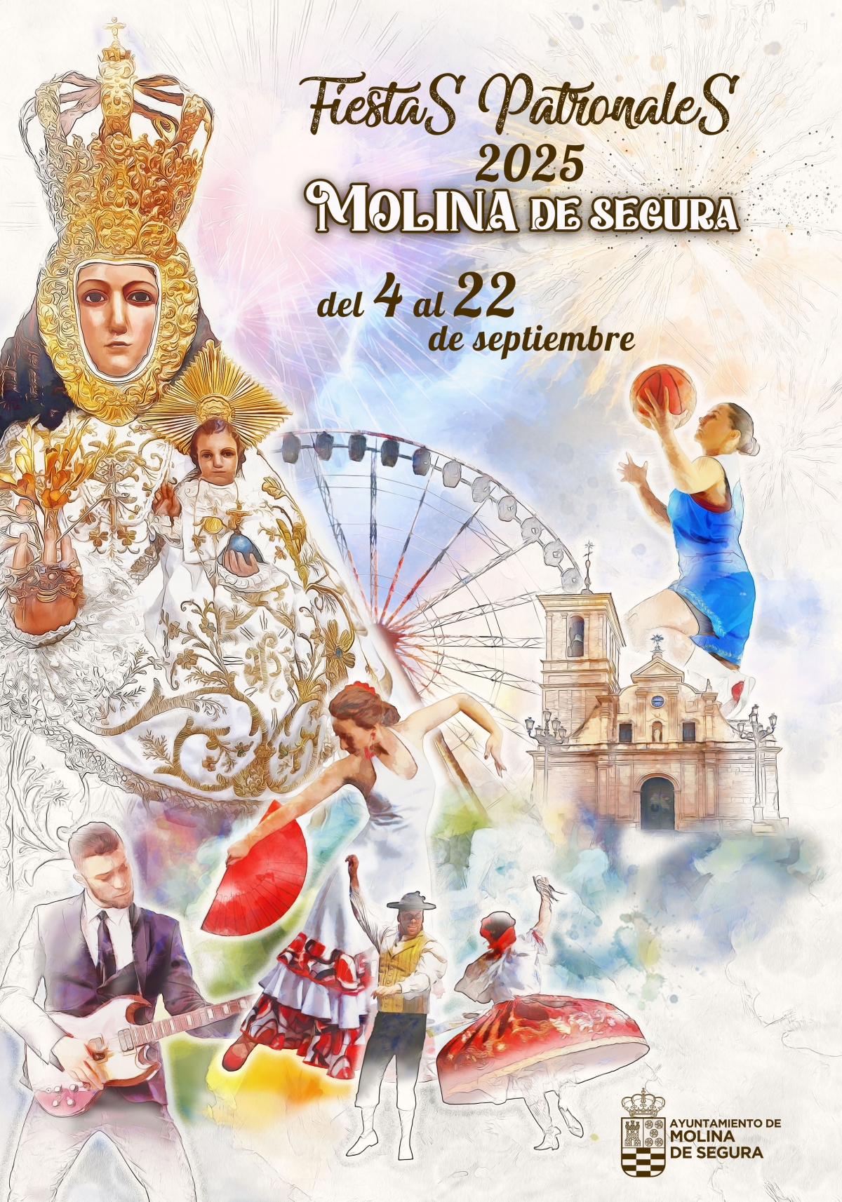 Cartel de las fiestas de Molina de Segura.