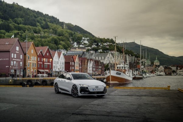 De Copenhague a Bergen en el Audi A6 e-tron