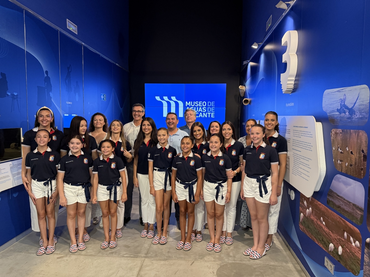 El Museo de Aguas de Alicante recibe a las Belleses del Foc 2025