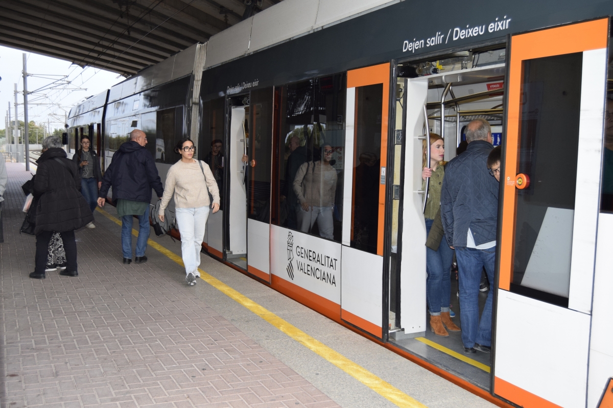 Restablecida la circulación de L2 del Tram entre Ciudad Jardín y Sant Vicent tras avería