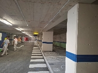  El parking de La Rosaleda en Alcoy se hace esperar: 15 días más para rematarlo antes de poder reabrir