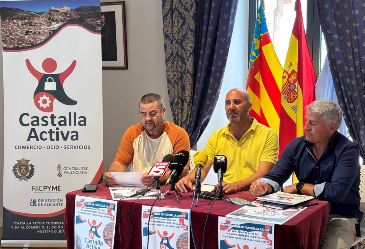 Castalla promueve una asociación para agrupar y potenciar el comercio, los servicios y el ocio