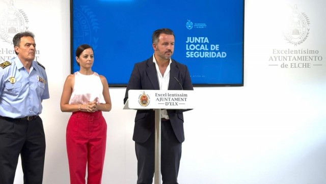 El dispositivo de seguridad de las fiestas de Elche se refuerza con más de 3.600 efectivos